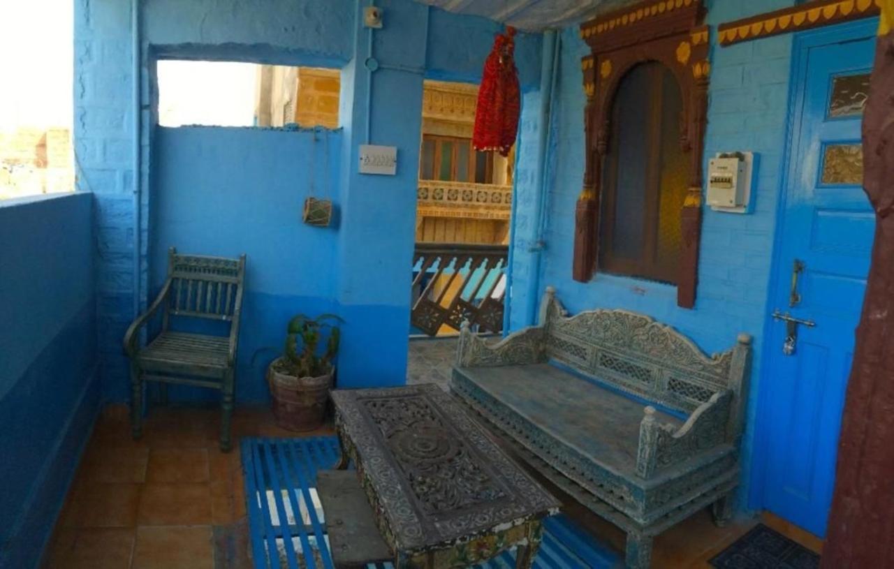 The Blue House Hostel Jodhpur  Buitenkant foto